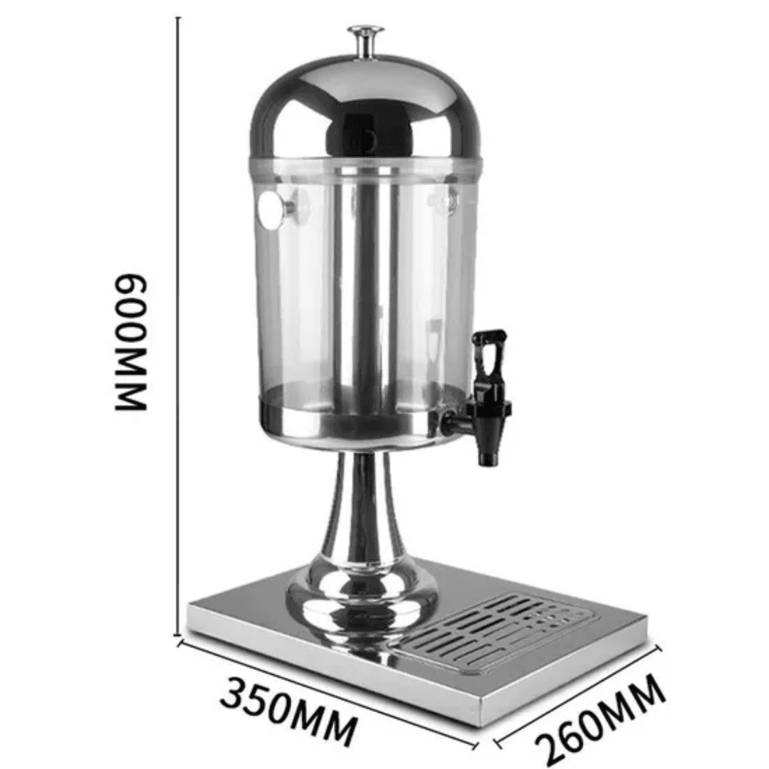 Distributeur de boissons froides et chaudes en acier inoxydable